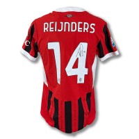 Maglia Milan Home Autogrfata Reijnders 20242025 Store Authentic